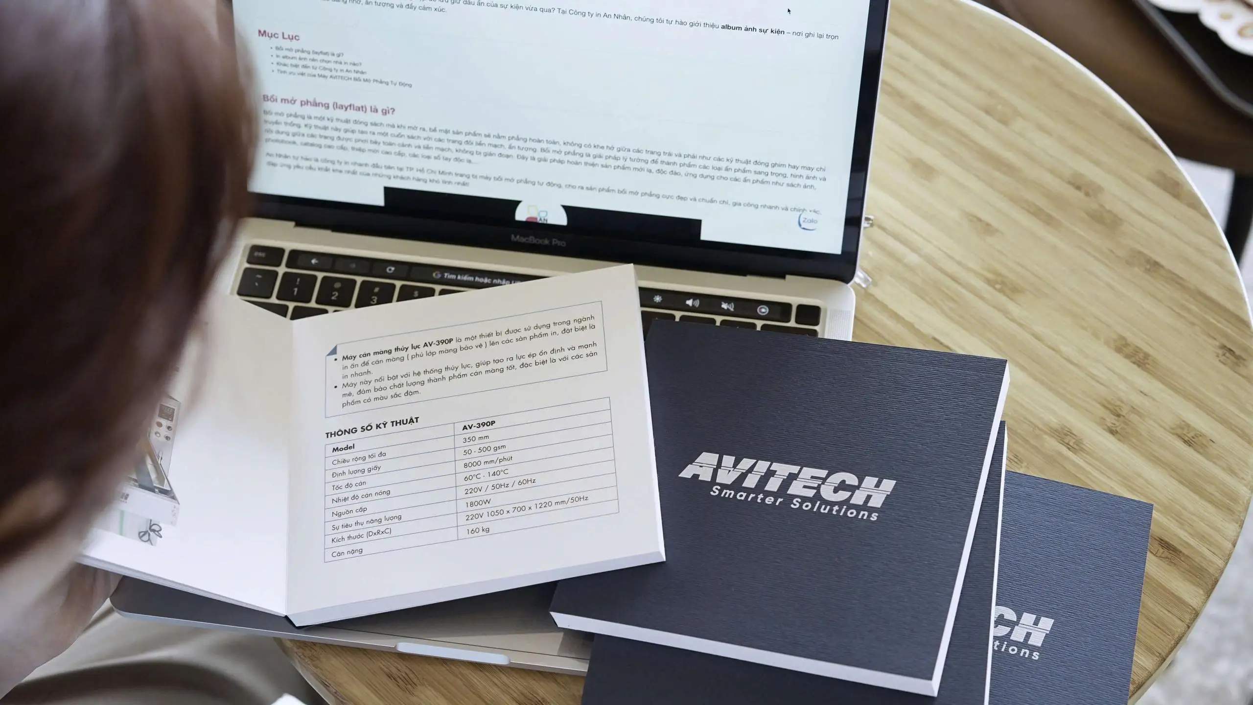 Catalog mở phẳng